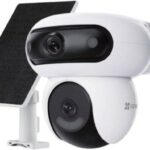 CAM IP PT LENTE DUAL EXTERIOR 4MP + 4MP + PANEL SOLAR