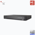 AUDIO BIDIRECCIONAL DVR 4 CANALES TURBOHD + 1 CANAL IP / 2 MEGAPIXEL (1080P) LITE / ACUSENSE LITE (EVITA FALSAS ALARMAS) / AUDIO POR COAXITRON / 1 BAHIA DE DISCO DURO / H.265+ / SALIDA DE VÍDEO FULL HD
