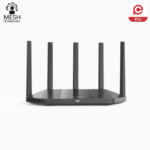 ROUTER INALÁMBRICO / WIFI 6 / HASTA 1800 MBPS / MESH / DOBLE BANDA AC (2.4 GHZ Y 5 GHZ) / 4 PUERTOS 1000 MBPS / 5 ANTENAS OMNIDIRECCIONAL / INTERIOR / BEAMFORMING OPTIMIZADO / ADMINISTRACIÓN GRATUITA DESDE LA NUBE