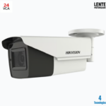 BALA TURBOHD 5 MEGAPIXEL / LENTE MOT. 2.7 A 13.5 MM / 40 MTS IR EXIR / DWDR / TVI-AHD-CVI-CVBS / EXTERIOR IP67 / 12 VCC / 24 VCA