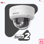 DUAL LIGHT + 2 MICRÓFONOS INTEGRADOS DOMO IP 4 MEGAPIXEL / LENTE 2.8 MM / 30 MTS LUZ BLANCA + 30 MTS IR / ACUSENSE / EXTERIOR IP67 / IK10 / WDR 120 DB / POE / ONVIF / MICRO SD / METAL / ACUSEARCH