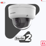DUAL LIGHT + 2 MICRÓFONOS INTEGRADOS DOMO IP 4 MEGAPIXEL / LENTE MOT. 2.8 A 12 MM / 40 MTS LUZ BLANCA + 40 MTS IR / ACUSENSE / EXTERIOR IP67 / IK10 / WDR 120 DB / POE / ONVIF / ALARMAS I/O / MICRO SD / METAL / ACUSEARCH