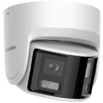 [FLEXVU] [PROTECCIÓN ACTIVA] TURRET IP PANORÁMICA 4 MEGAPÍXEL / 2 LENTES 2.8 MM (180°) / IMAGEN A COLOR 24/7 (COLORVU) / POE / WDR 130° / IP67 / ACUSENSE / LUZ ESTROBOSCÓPICA Y ALARMA AUDIBLE / 30 MTS LUZ BLANCA / MIC - Imagen 3