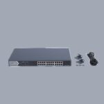 SWITCH GIGABIT POE+ / ADMINISTRABLE / 24 PUERTOS 1000 MBPS POE+ / 2 PUERTOS SFP / CONFIGURACIÓN REMOTA DESDE HIK-PARTNERPRO / POE EXTENDIDO 250 METROS / 370 WATTS - Imagen 4