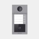 VIDEOPORTERO IP 2 MEGAPIXEL / LLAMADA Y APERTURA REMOTA DESDE APP HIK-CONNECT (REQUIERE MONITOR )/ POE / EXTERIOR IP65 + ANTIVANDALICO IK08 / 4 DEPARTAMENTO / APERTURA CON TARJETA / SOPORTA 2 PUERTAS Y HASTA 6 MONITORES - Imagen 2