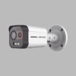 BALA IP DUAL / TÉRMICA 2.6 MM (96 X 72) / ÓPTICO 6 MM (4 MEGAPIXEL) / DETECCIÓN DE INTRUSIÓN POR VCA 30 MTS /30 MTS LUZ BLANCA / EXTERIOR IP67 / POE / SIRENA Y LUZ INTERMITENTE INTEGRADA / MICRO SD / COLORVU Y ACUSENSE