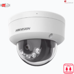 DUAL LIGHT + 2 MICRÓFONOS INTEGRADOS DOMO IP 2 MEGAPIXEL / LENTE 2.8 MM / 30 MTS LUZ BLANCA + 30 MTS IR / ACUSENSE / EXTERIOR IP67 / IK10 / WDR 120 DB / POE / ONVIF / MICRO SD / METAL / ACUSEARCH