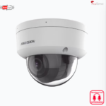 DUAL LIGHT + 2 MICRÓFONOS INTEGRADOS DOMO IP 4 MEGAPIXEL / LENTE MOT. 2.8 A 12 MM / 40 MTS LUZ BLANCA + 40 MTS IR / ACUSENSE / EXTERIOR IP67 / IK10 / WDR 120 DB / POE / ONVIF / ALARMAS I/O / MICRO SD / METAL / ACUSEARCH