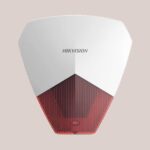 SIRENA ESTROBO CABLEADA HIKVISION / IDEAL PARA CUALQUIER PANEL DE ALARMA / ROJA / 105 DB / PROTECCIÓN IP54