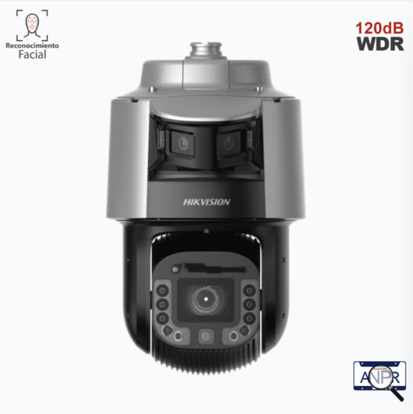 [TANDEMVU] DOMO PTZ IP 4 MEGAPIXEL CON CÁMARA PANORAMICA 180º DE 6 MEGAPIXEL / 42X ZOOM / 300 MTS IR Y 30 MTS LUZ BLANCA / IP67 / IK10 / AUTOSEGUIMIENTO / WIPER / DEEP LEARNING / ENTRADA-SALIDA DE AUDIO Y ALARMA / ULTRA BAJA ILUMINACIÓN