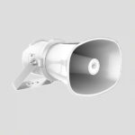 ALTAVOZ IP TIPO TROMPETA | 25 WATTS | 24VCD | REPRODUCCIÓN DE AUDIO VÍA RED | EXTERIOR IP67 | METAL | ENTRADA DE ALARMA | COMPATIBLE CON HIK-CONNECT / HIK-CENTRAL PROFESSIONAL