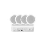 KIT AUDIO ANALOGICO CON AMPLIFICADOR DE 60W Y 4 ALTAVOCES 6W