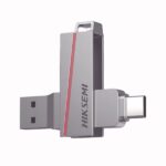 MEMORIA USB DUAL DE 128 GB / USB-C Y USB-A / TRANSFERENCIA DE ALTA VELOCIDAD / METÁLICA / COMPATIBLE CON DISPOSITIVOS MÓVILES, WINDOWS, MAC Y LINUX