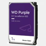 DISCO DURO PURPLE DE 1 TB / 5400 RPM / OPTIMIZADO PARA SOLUCIONES DE VIDEOVIGILANCIA / USO 24-7 /1 AÑO GARANTÍA