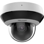 MINI DOMO PTZ IP 4 MEGAPIXEL WIFI / 4X ZOOM / MICRÓFONO Y BOCINA INTEGRADA / ACUSENSE / H.265+ / 20 MTS IR EXIR / WDR / POE / IK10 / IP66 / DARKFIGHTER / / MICRO SD