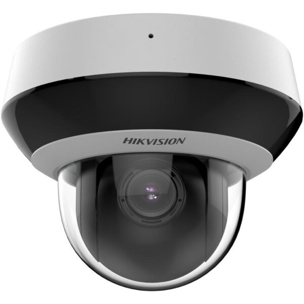 MINI DOMO PTZ IP 4 MEGAPIXEL WIFI / 4X ZOOM / MICRÓFONO Y BOCINA INTEGRADA / ACUSENSE / H.265+ / 20 MTS IR EXIR / WDR / POE / IK10 / IP66 / DARKFIGHTER / / MICRO SD