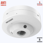 CÁMARA FISHEYE TURBOHD 3K / 2960X1665 / LENTE 1.8 MM / 180° FOV / AUDIO Y MICRÓFONO / LUZ DUAL IR Y LUZ BLANCA 10 METROS / EXTERIOR IP67 / ANTIVANDALISMO IK08
