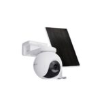 KIT CAMARA IP PT 8MP (4K) EXTERIOR 4G Y WIFI + PANEL SOLAR