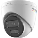 CÁMARA IP TURRET 4 MP, COLORVU 3.0, HIKAI-ISP, LUZ HÍBRIDA INTELIGENTE, AUDIO BIDIRECCIONAL, ALARMA SONORA Y ESTROBO ROJO/AZUL, MICROSD HASTA 512 GB, PoE E IP67