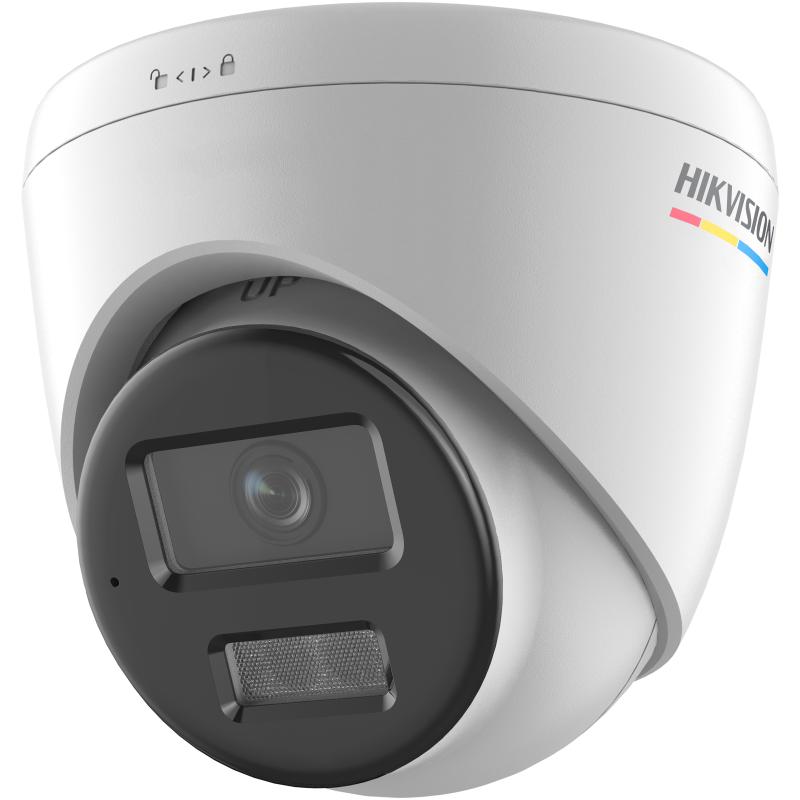 DOMO 4MP G3 CÁMARA IP TURRET 4 MP, COLORVU 3.0, HIKAI-ISP, LUZ HÍBRIDA INTELIGENTE, AUDIO BIDIRECCIONAL, ALARMA SONORA Y ESTROBO ROJO/AZUL, MICROSD HASTA 512 GB, PoE E IP67 - Imagen 1